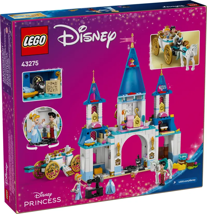 LEGO 43275 Zamek Kopciuszka i kareta zdjęcie 5