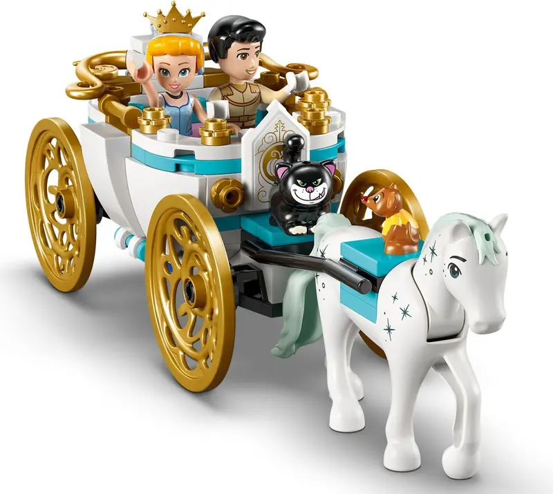 LEGO 43275 Zamek Kopciuszka i kareta zdjęcie 7