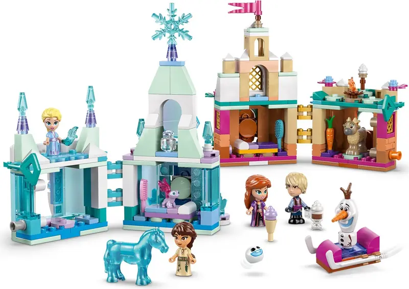 LEGO 43278 Miniaturowy zamek w Arendelle i lodowy pałac Elzy zdjęcie 6