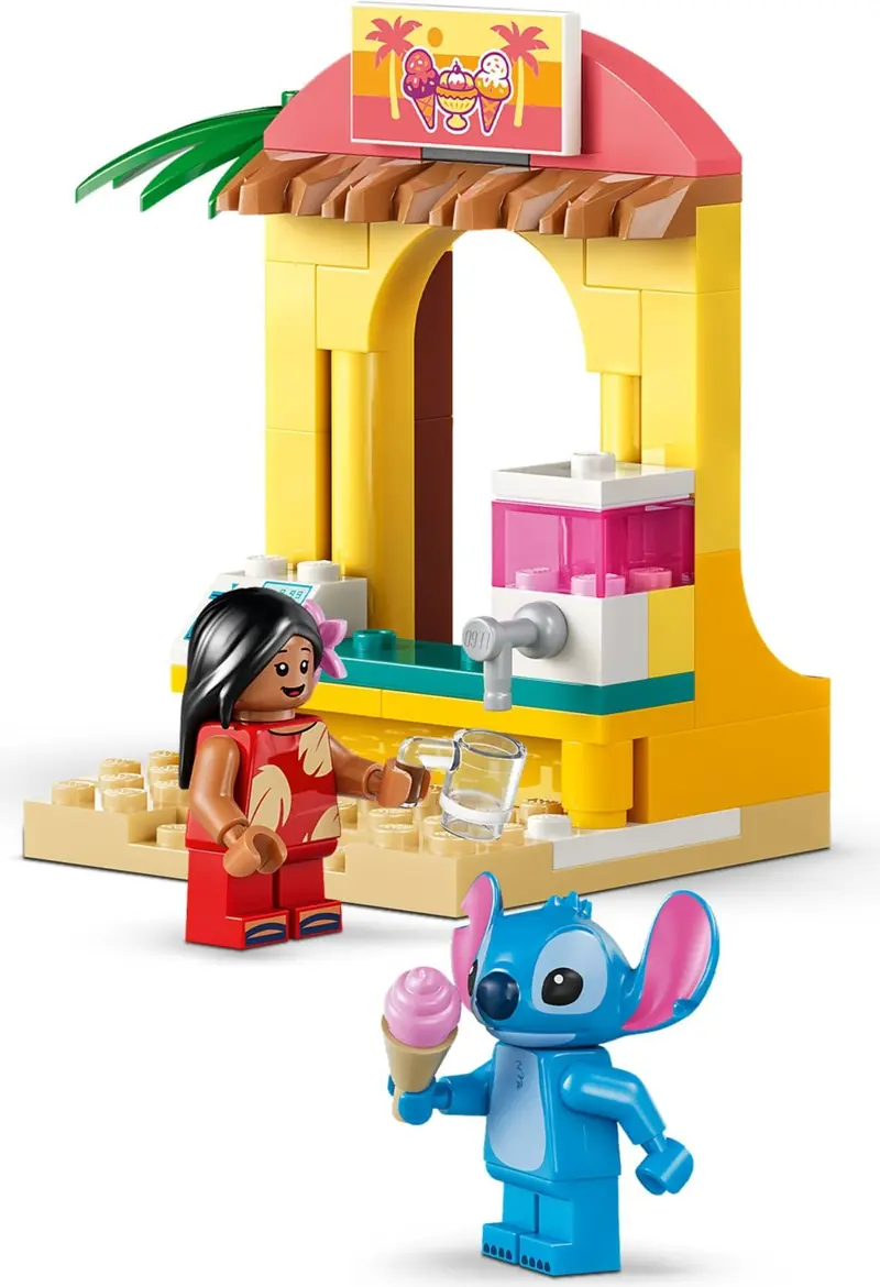 LEGO 43280 Zabawa na plaży z Lilo i Stitchem zdjęcie 4