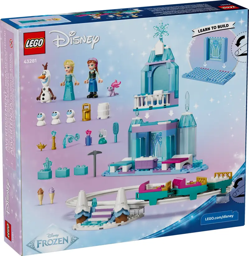 LEGO 43281 Lodowy zamek Elzy i śnieżna przejażdżka zdjęcie 2