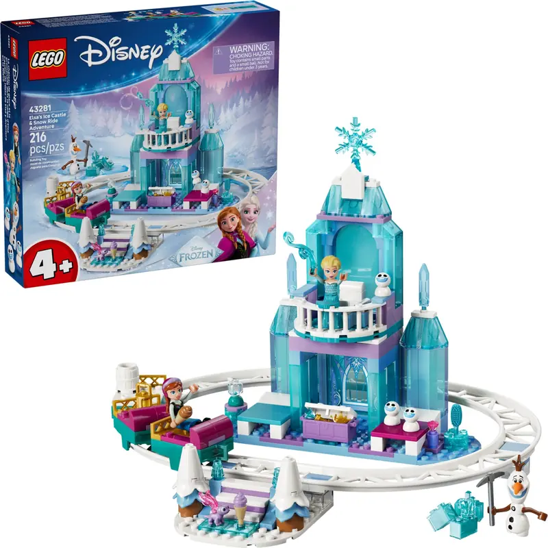 LEGO 43281 Lodowy zamek Elzy i śnieżna przejażdżka zdjęcie 3