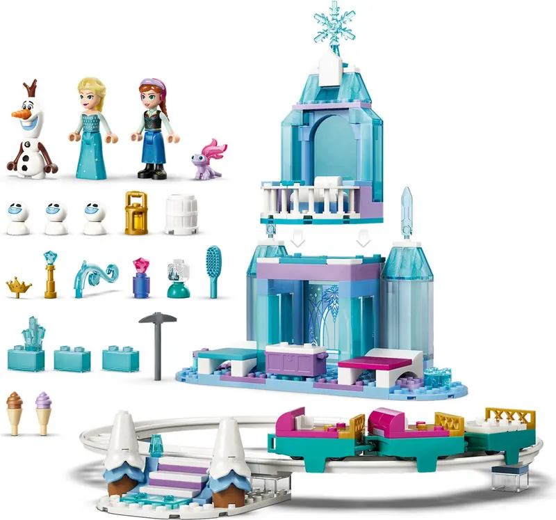LEGO 43281 Lodowy zamek Elzy i śnieżna przejażdżka zdjęcie 6