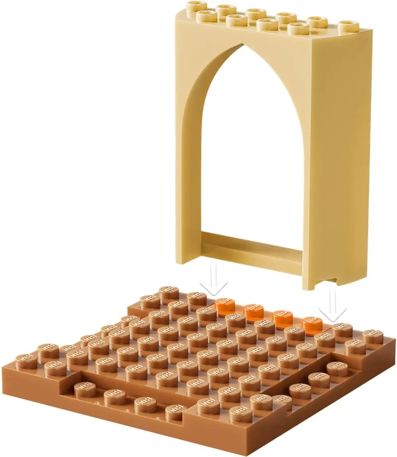 LEGO 43282 Wiejska chatka i łódź zdjęcie 6