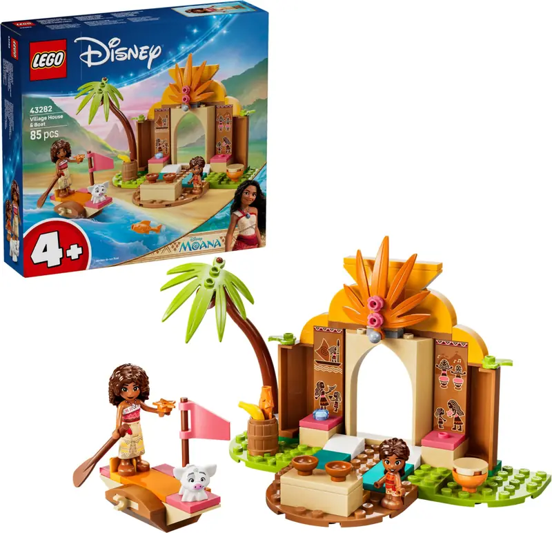 LEGO 43282 Wiejska chatka i łódź zdjęcie 3