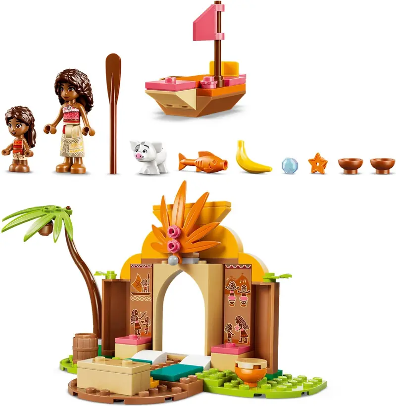LEGO 43282 Wiejska chatka i łódź zdjęcie 5