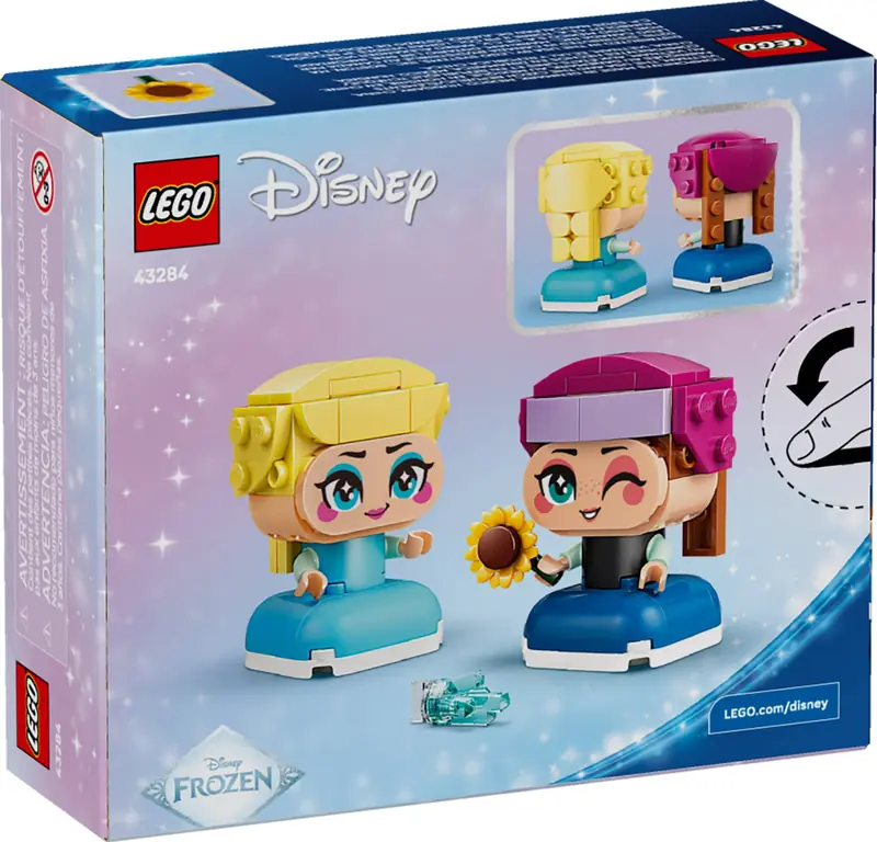 LEGO 43284 Mała Anna i Elza zdjęcie 2