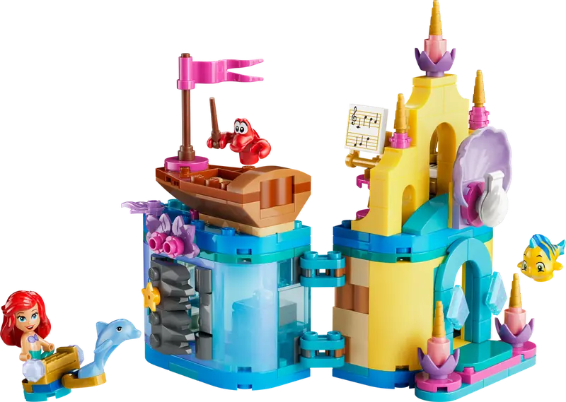 LEGO 43285 Magiczny minipałac Arielki
