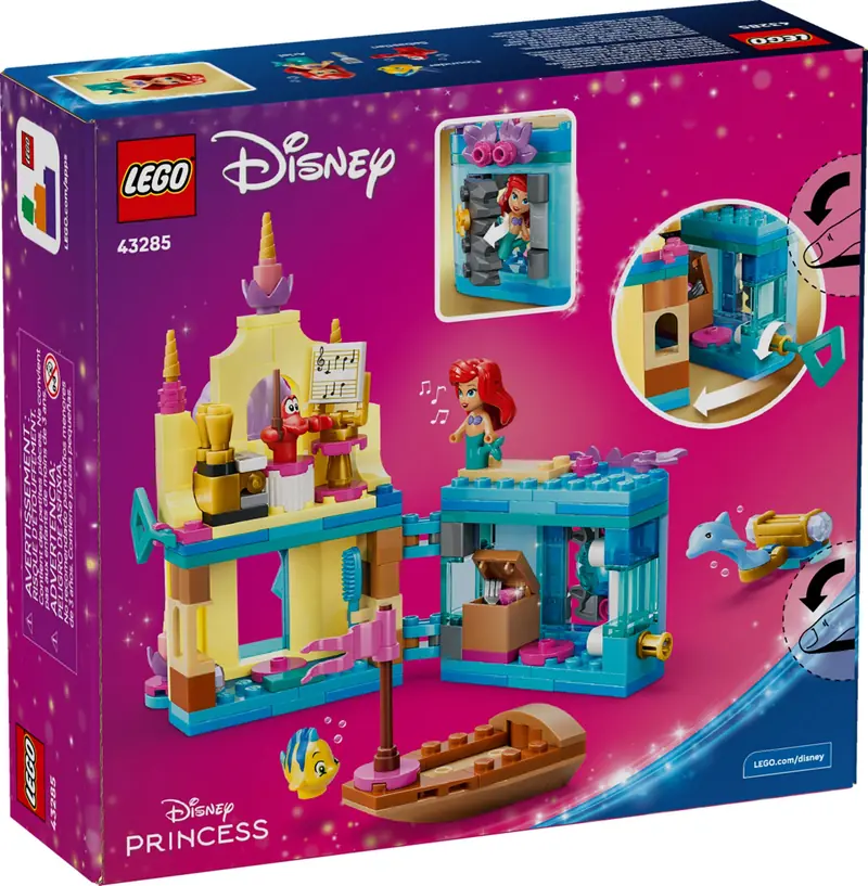 LEGO 43285 Magiczny minipałac Arielki zdjęcie 6