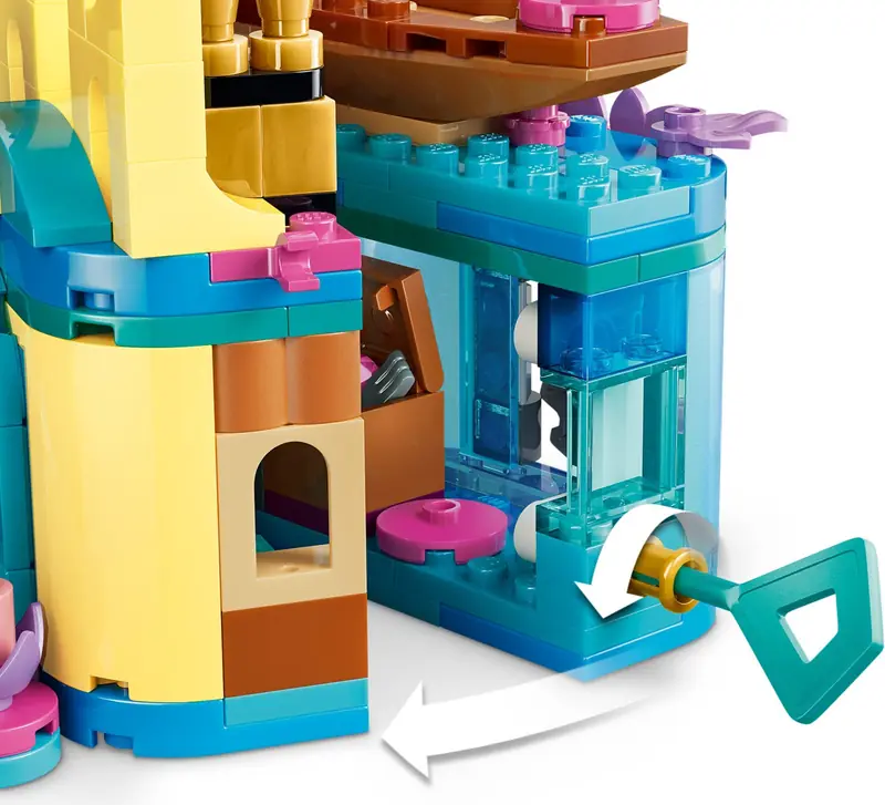 LEGO 43285 Magiczny minipałac Arielki zdjęcie 8