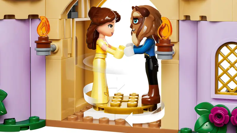 LEGO 43289 Zaczarowany zamek Pięknej i Bestii zdjęcie 9