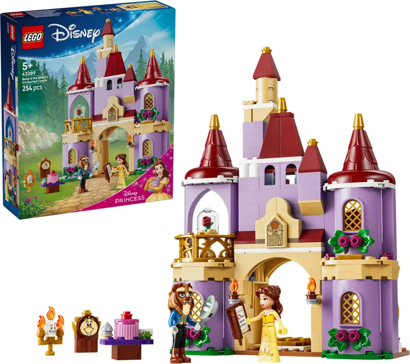 LEGO 43289 Zaczarowany zamek Pięknej i Bestii zdjęcie 3