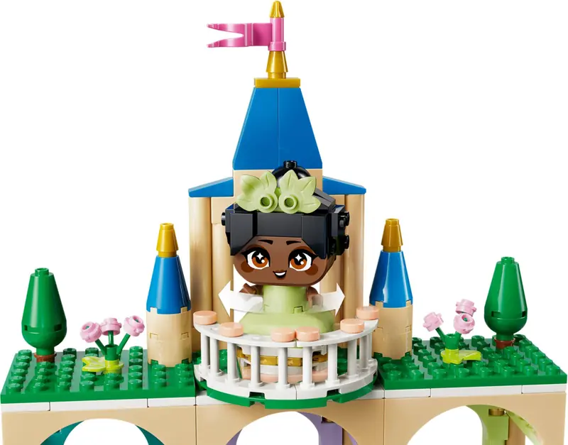 LEGO 43291 Mała Bella i Tiana z zamkiem zdjęcie 7