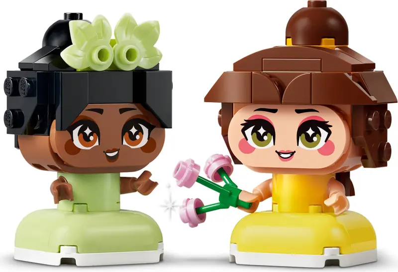 LEGO 43291 Mała Bella i Tiana z zamkiem zdjęcie 4