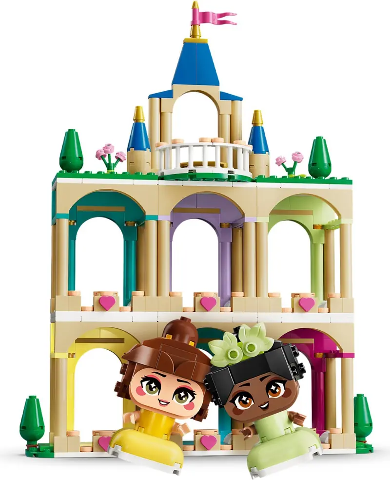 LEGO 43291 Mała Bella i Tiana z zamkiem zdjęcie 5