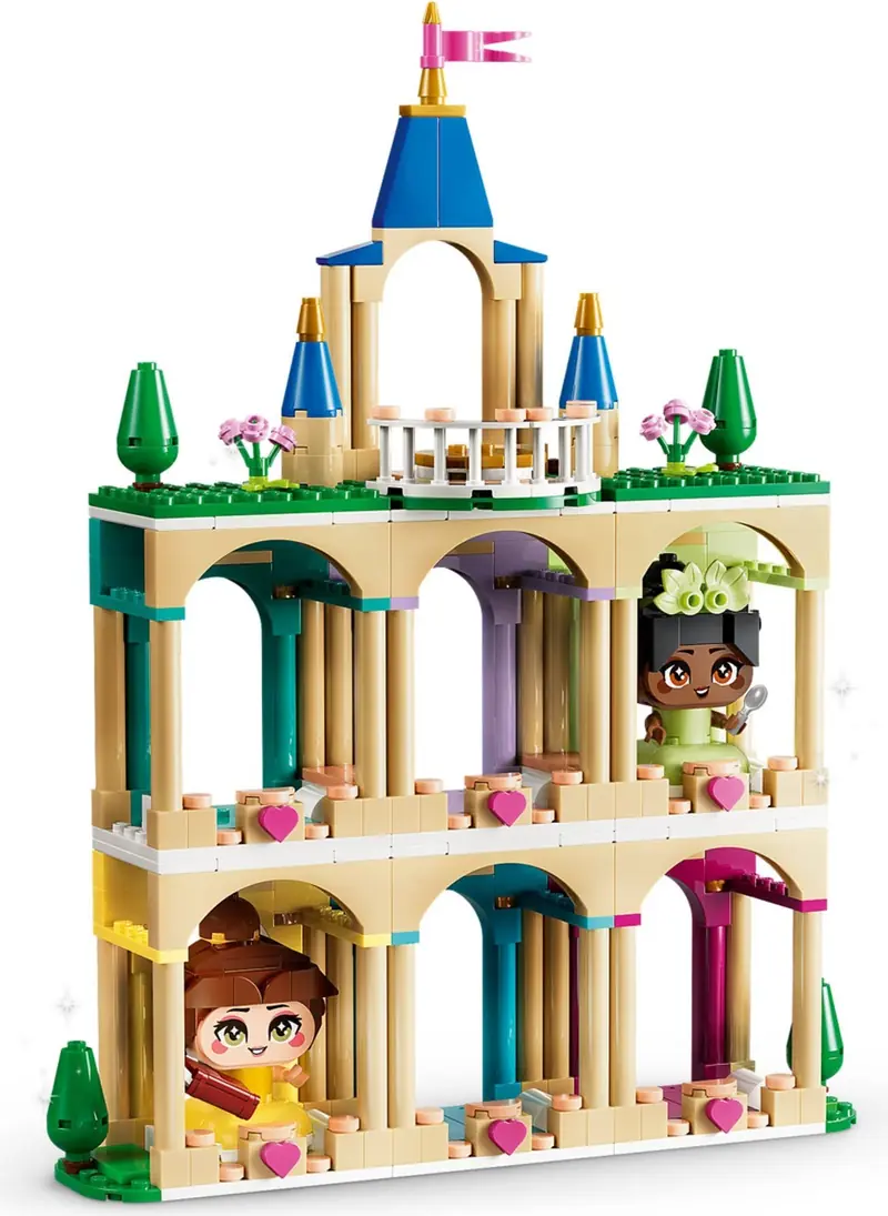 LEGO 43291 Mała Bella i Tiana z zamkiem zdjęcie 6