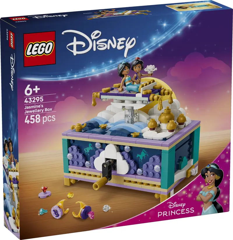 LEGO 43295 Szkatułka na biżuterię Dżasminy zdjęcie 2