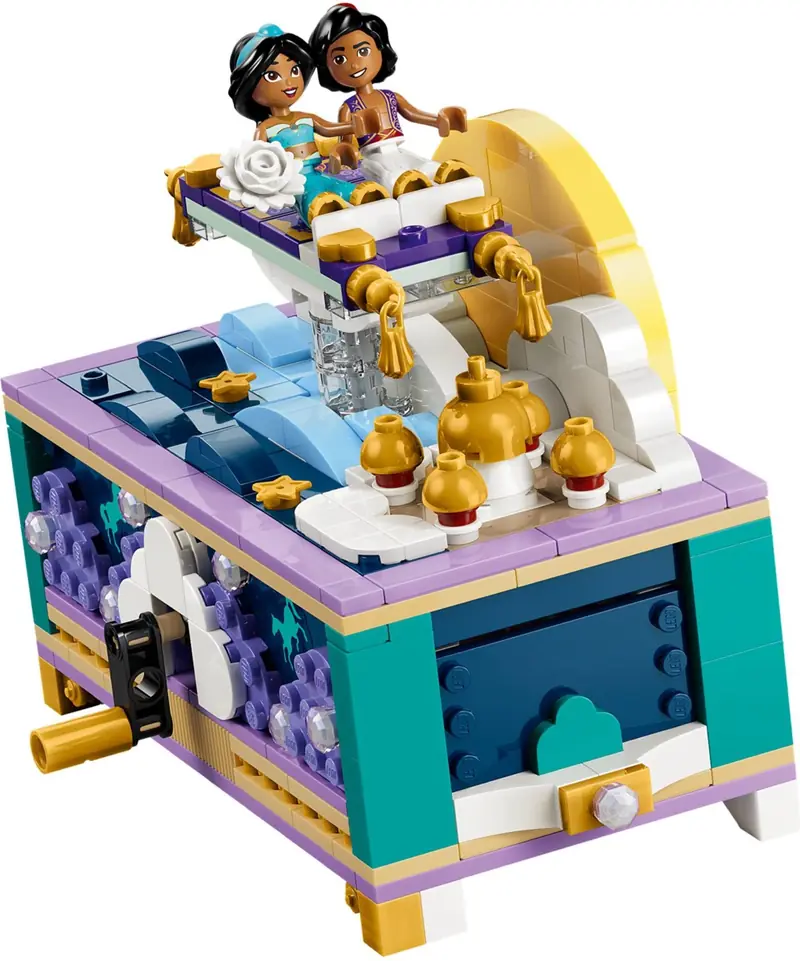 LEGO 43295 Szkatułka na biżuterię Dżasminy zdjęcie 6
