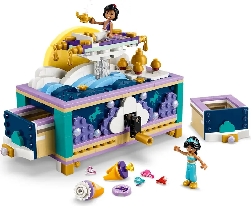 LEGO 43295 Szkatułka na biżuterię Dżasminy zdjęcie 7