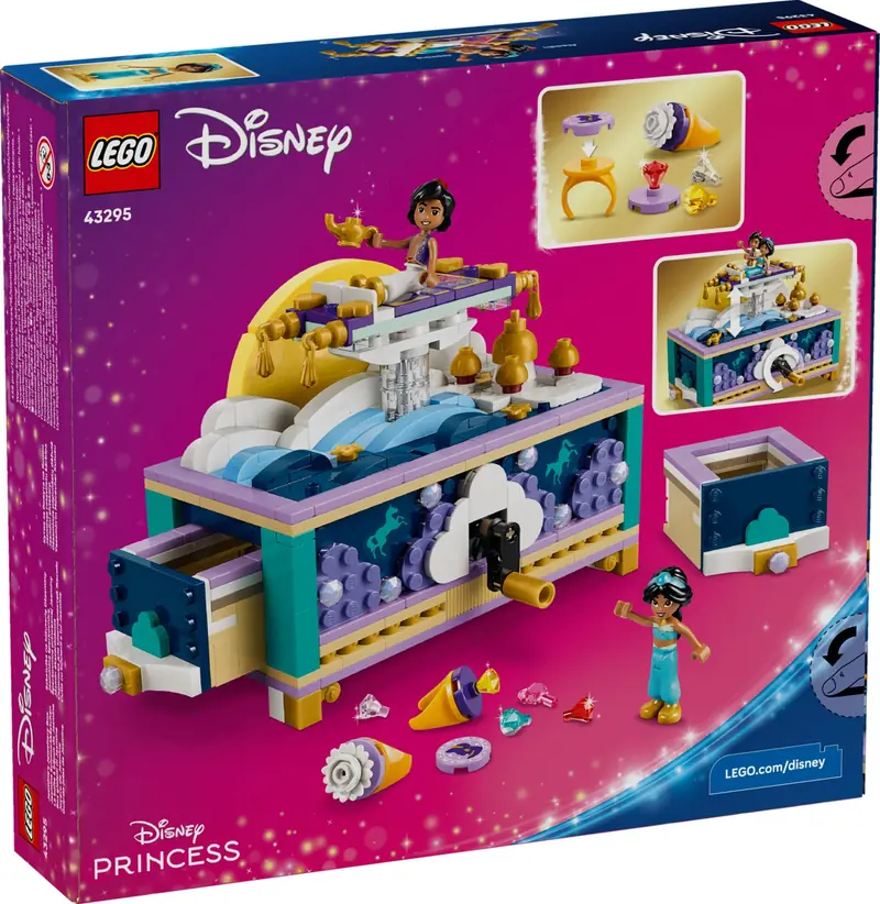 LEGO 43295 Szkatułka na biżuterię Dżasminy zdjęcie 3