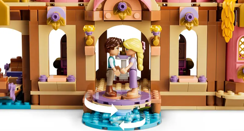 LEGO 43297 Zamek Roszpunki zdjęcie 9