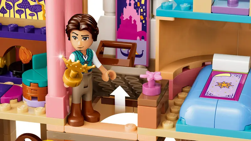 LEGO 43297 Zamek Roszpunki zdjęcie 10
