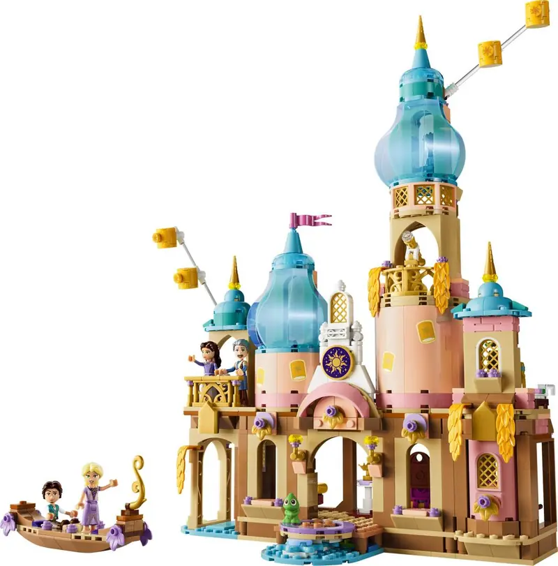 LEGO 43297 Zamek Roszpunki