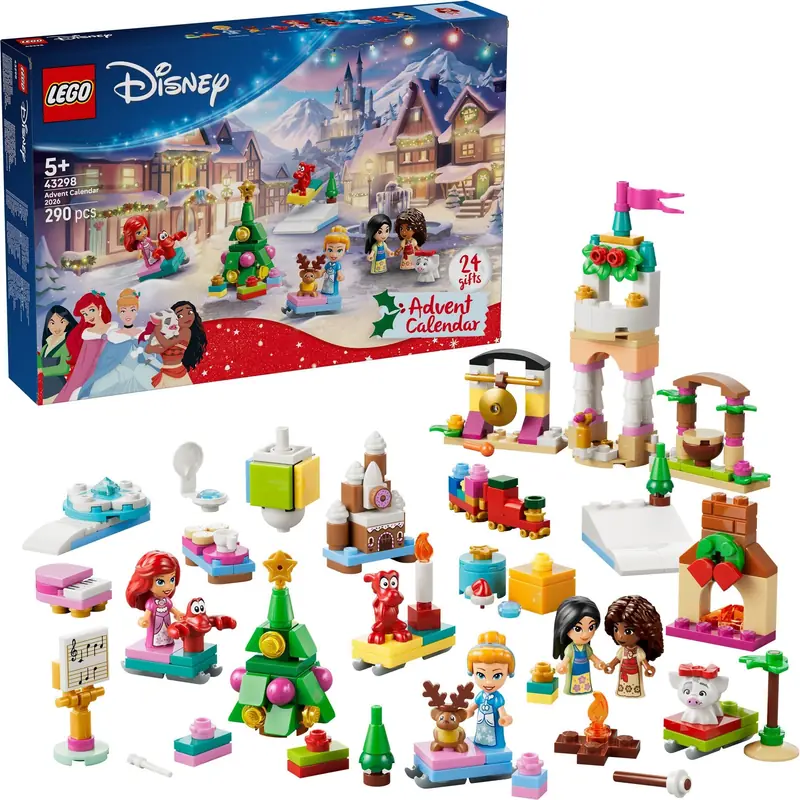 LEGO 43298 ǀ Disney Kalendarz adwentowy na 2026 rok zdjęcie 3