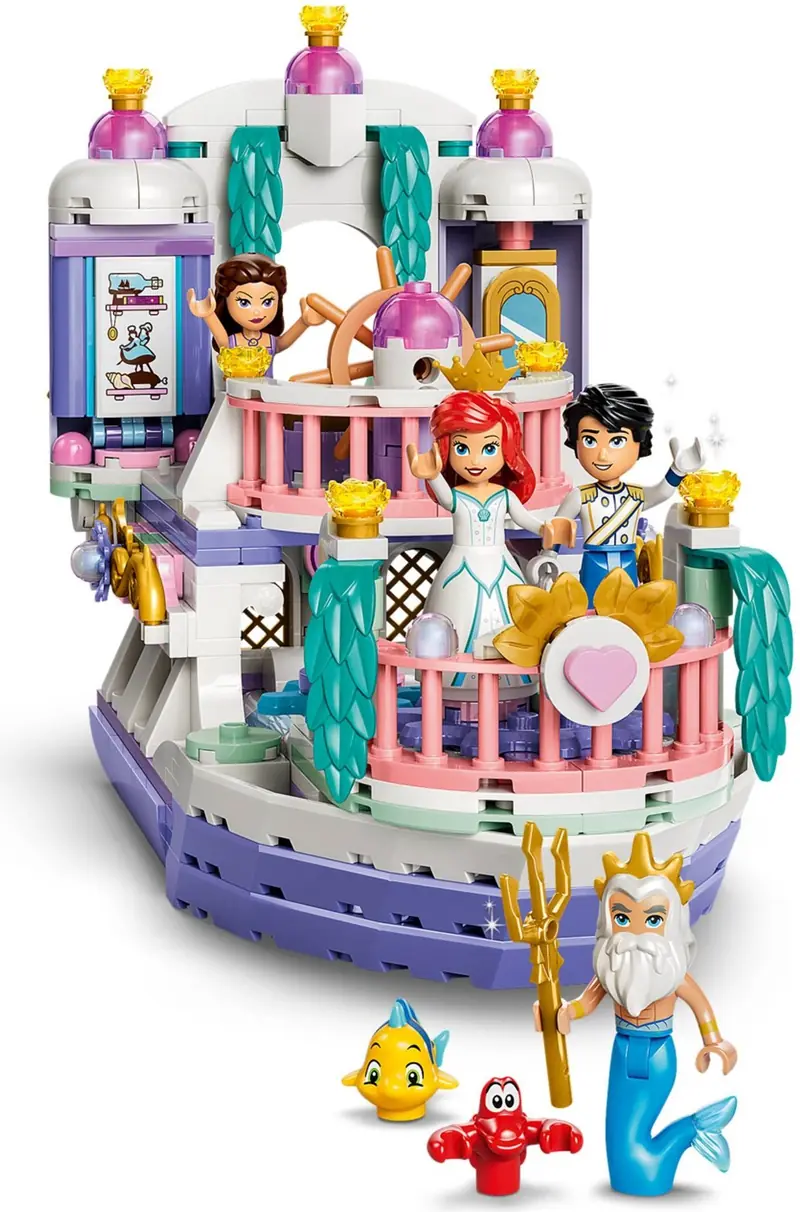 LEGO 43299 Królewska łódź weselna Arielki zdjęcie 4