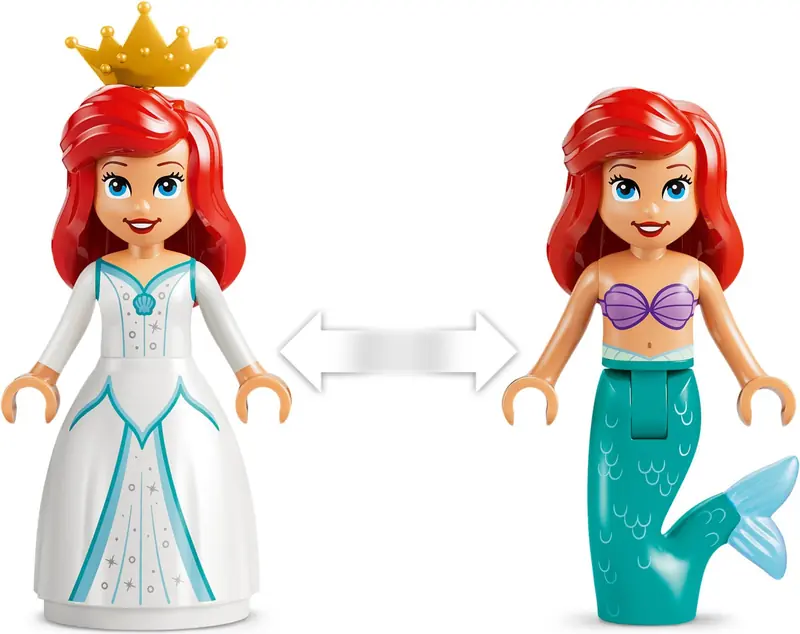 LEGO 43299 Królewska łódź weselna Arielki zdjęcie 6