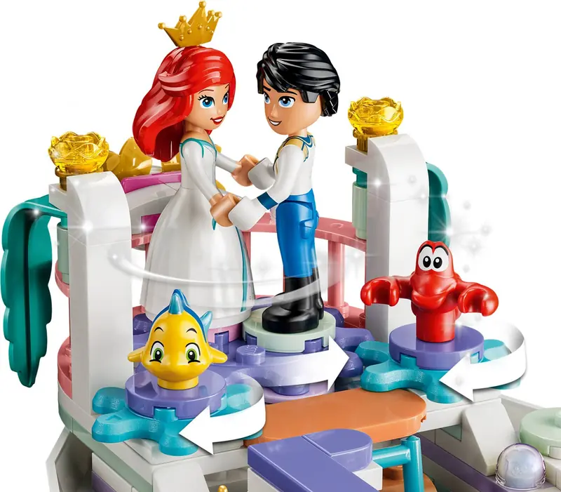 LEGO 43299 Królewska łódź weselna Arielki zdjęcie 9