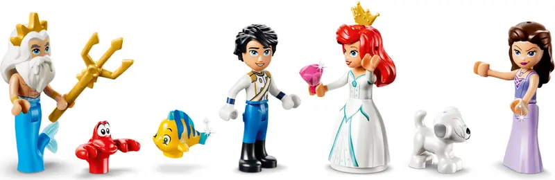 LEGO 43299 Królewska łódź weselna Arielki zdjęcie 3