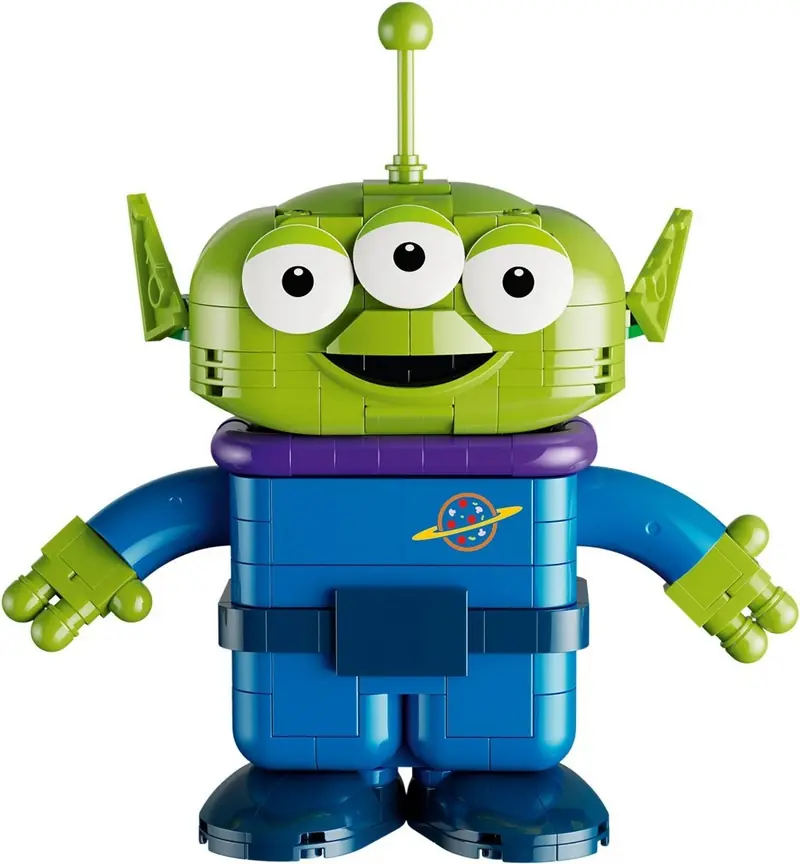 LEGO 43307 Kosmita z bujaną rakietą Pizza Planet zdjęcie 5