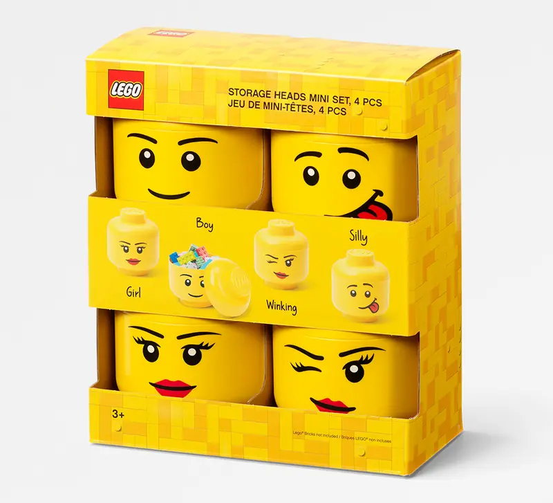 LEGO 43330800 Storage Heads Mini Set