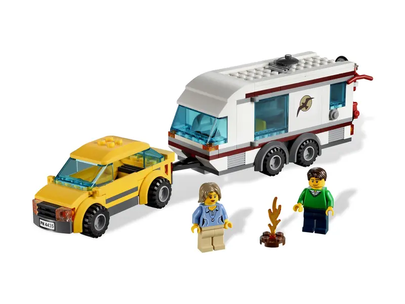 LEGO 4435 Samochód z przyczepą kempingową