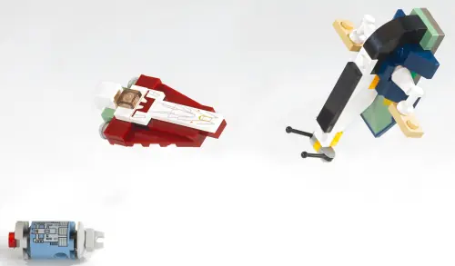 LEGO 4487 MINI Jedi Starfighter™ i Slave I™