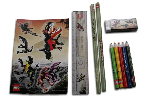 LEGO 4494612 Dino Attack Stationery Set