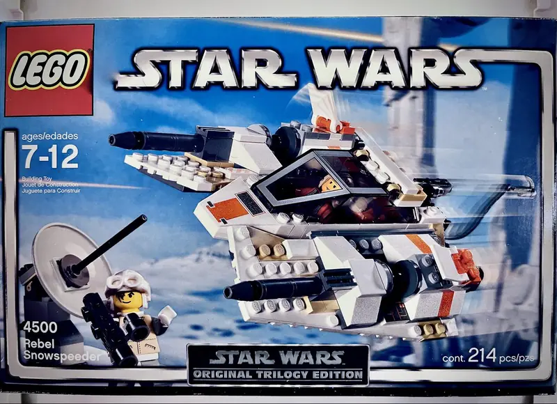 LEGO 4500 Rebel Snowspeeder [Redesign], Original Trilogy Edition box