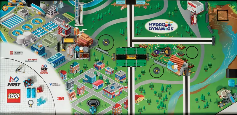 LEGO 45804 HYDRO DYNAMICS Challenge Kit