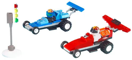 LEGO 4593 Zero Hurricane & Red Blizzard.