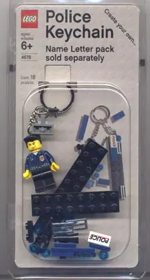 LEGO 4676 Police Key Chain
