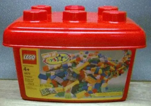 LEGO 4679a Bricks and Creations Tub - (TRU Exclusive) (Bottom Tub and its contents only)