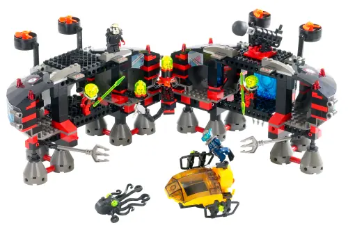 LEGO 4795 Baza głębinowa Ogela i łódź podwodna Alp