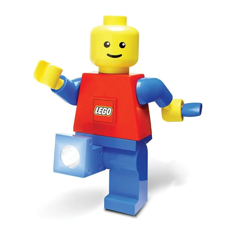 LEGO 4895028506575 Minifigure Dynamo Flashlight with Blue Torso, Red Arms and Red Legs