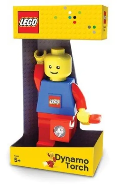 LEGO 4895028506575 Minifigure Dynamo Flashlight with Blue Torso, Red Arms and Red Legs