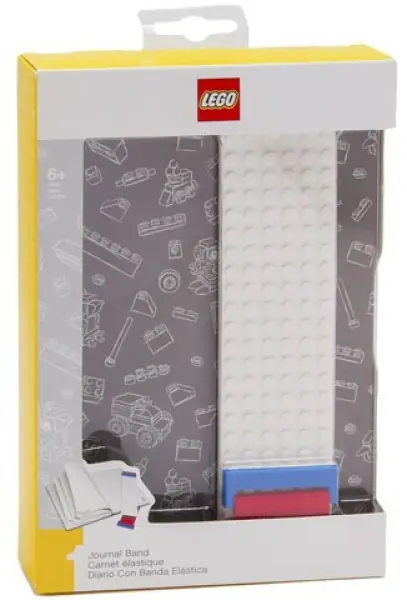 LEGO 4895028515249 Journal Band (Grey)