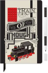 LEGO 4895028523817 Notebook With 1 Pen: Train Of Thought