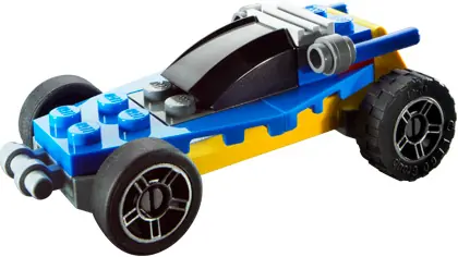 LEGO 4949 Blue and Yellow Racer