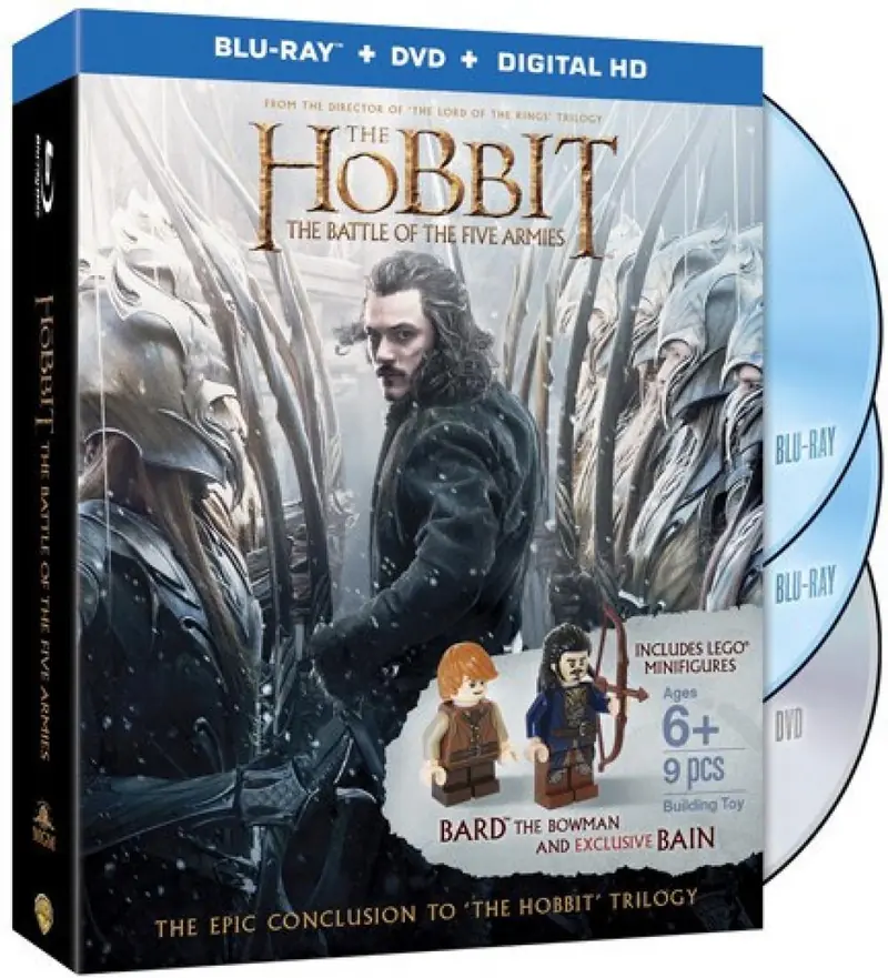 LEGO 5000196304 The Hobbit - The Battle of the Five Armies (Blu-ray with Minifigures)