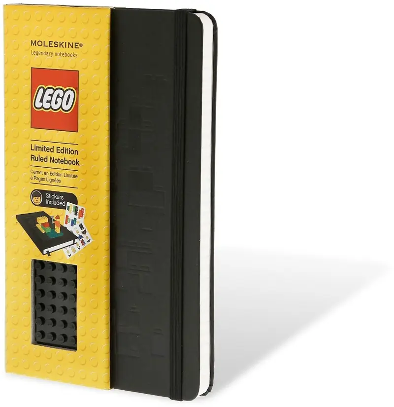 LEGO 5001126 Limited Edition Ruled Notebook (Black)
